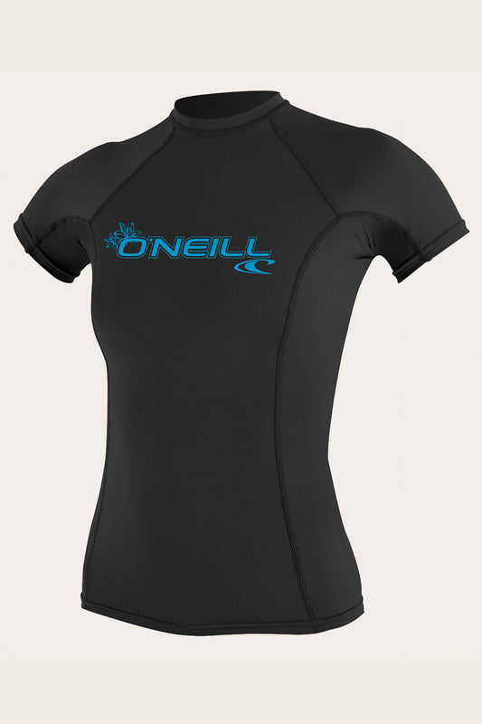 WOMEN'S BASIC 50+ S/S RASH GUARD
