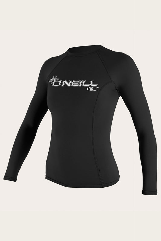 WOMEN'S BASIC 50+ L/S RASH GUARD
