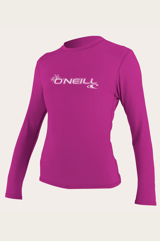 WOMEN'S BASIC 50+ L/S SUN SHIRT