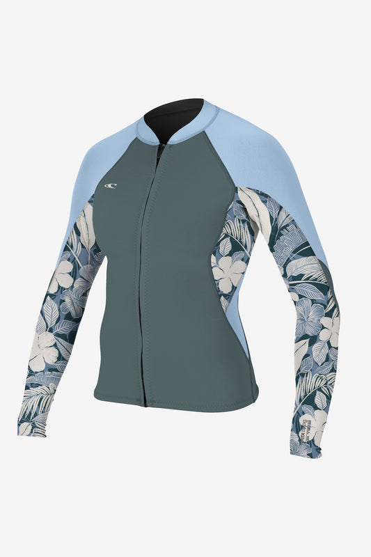 WOMEN'S BAHIA 1MM FRONT ZIP JACKET