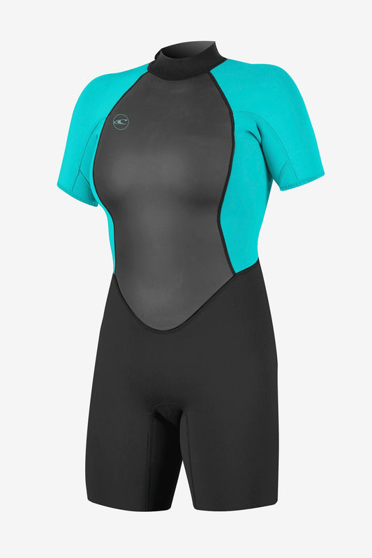 WOMEN'S REACTOR-2 2MM BACK ZIP S/S SPRING WETSUIT