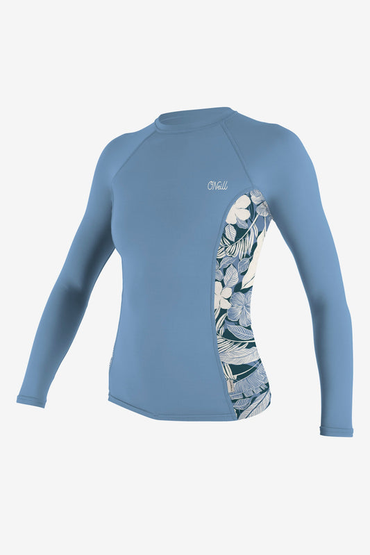 WOMEN'S PRINT L/S RASHGUARD